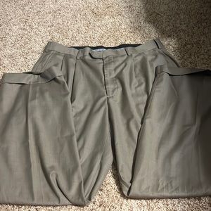 Perry Ellis cuffed dress pant, pleated front, 36 x 30